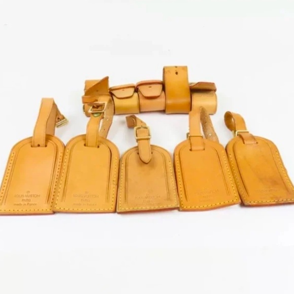 Louis Vuitton Luggage Tags Set - Picture 1 of 4
